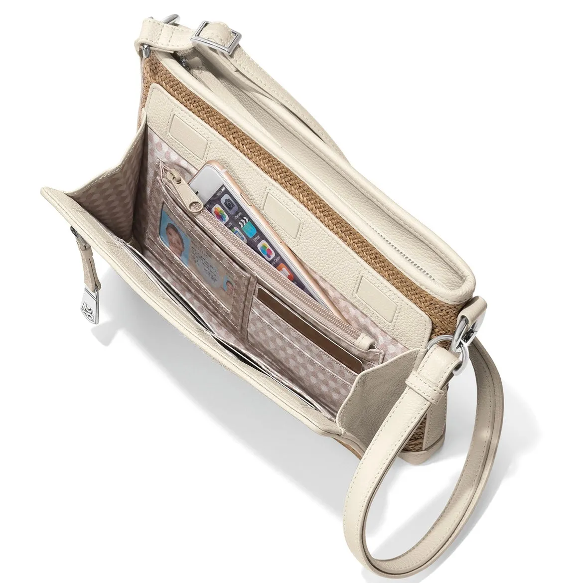 Brooklyn Straw Cross Body Organizer H72942