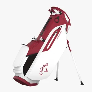 Callaway Fairway   Stand Bag - Cardinal/White