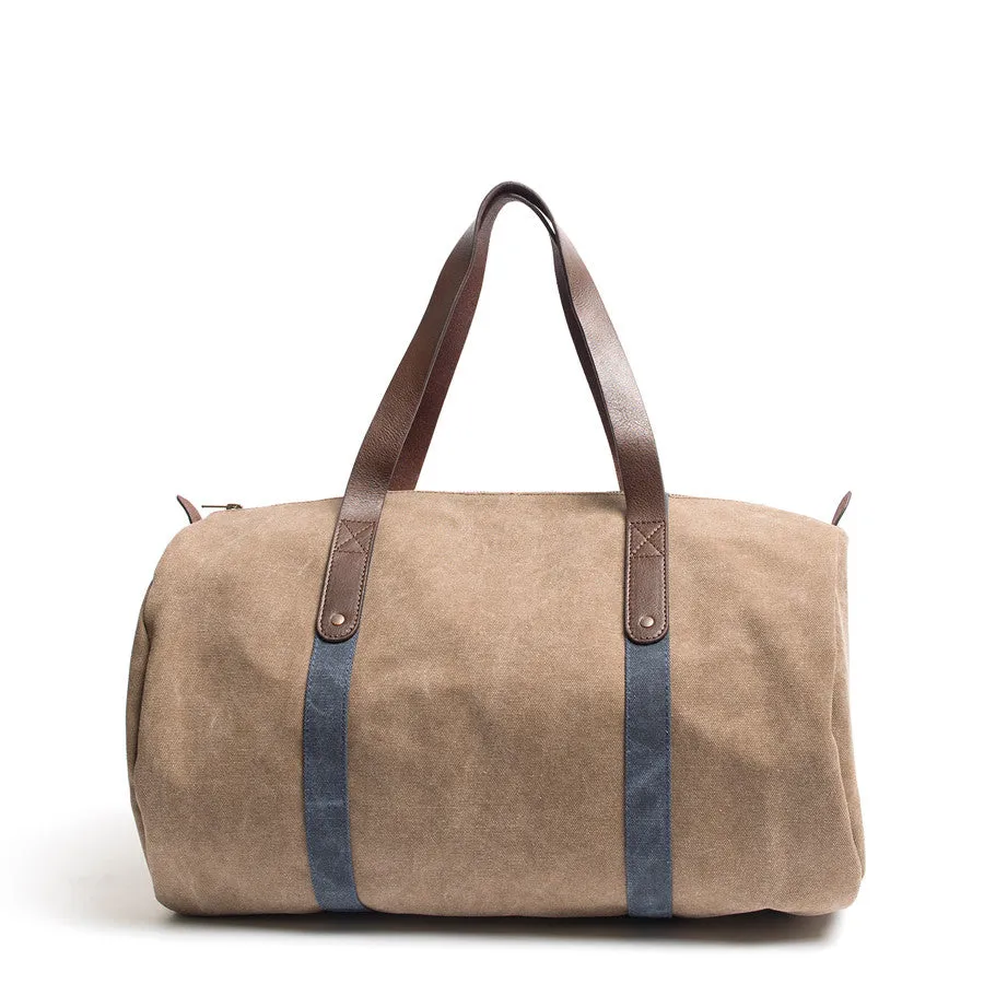 Canvas and Leather Duffle