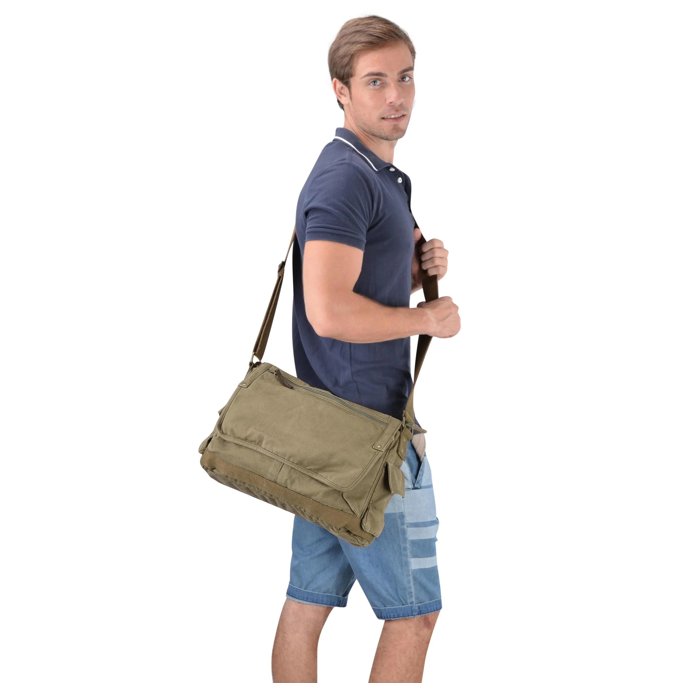 Canvas Messenger Bags #30622