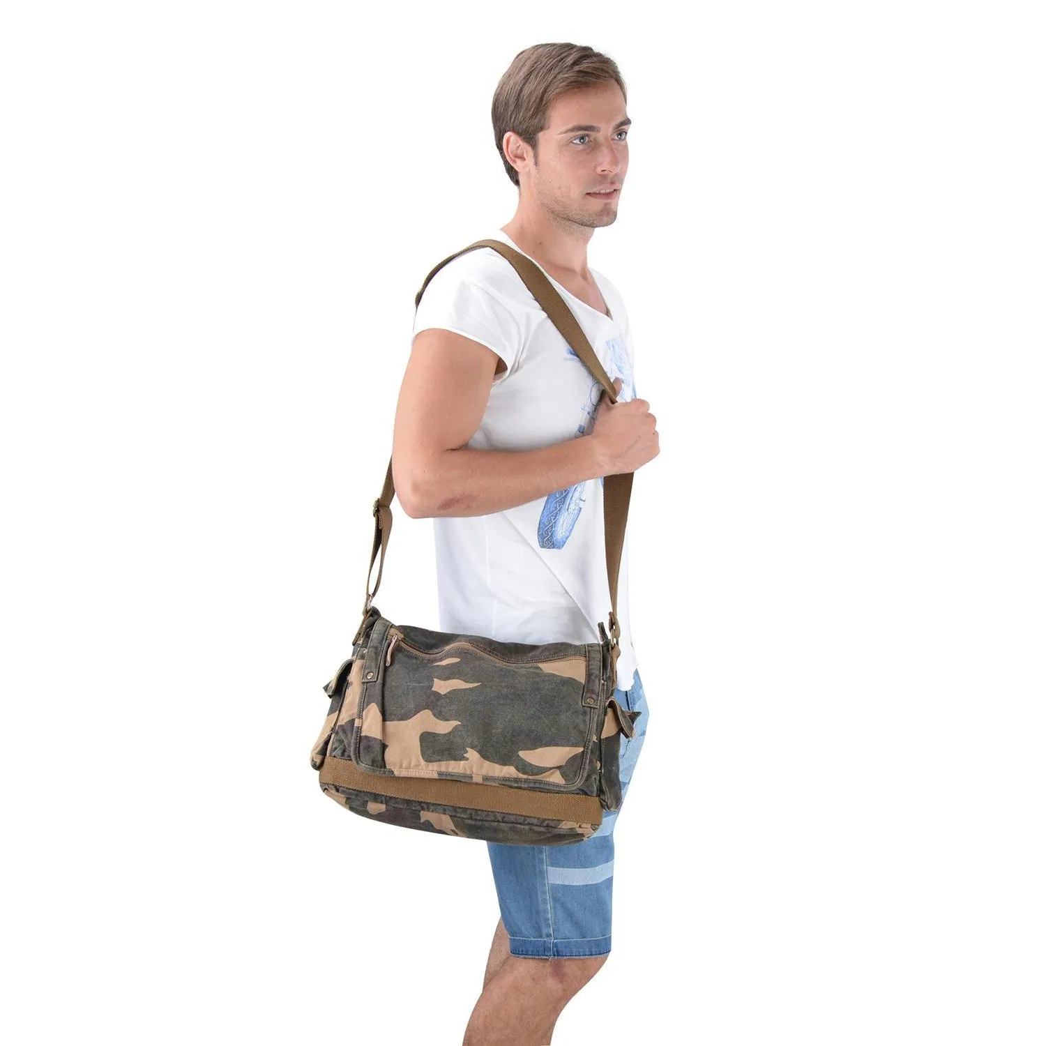 Canvas Messenger Bags #30622