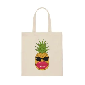 Canvas Tote Bag, Bougie Pineapple