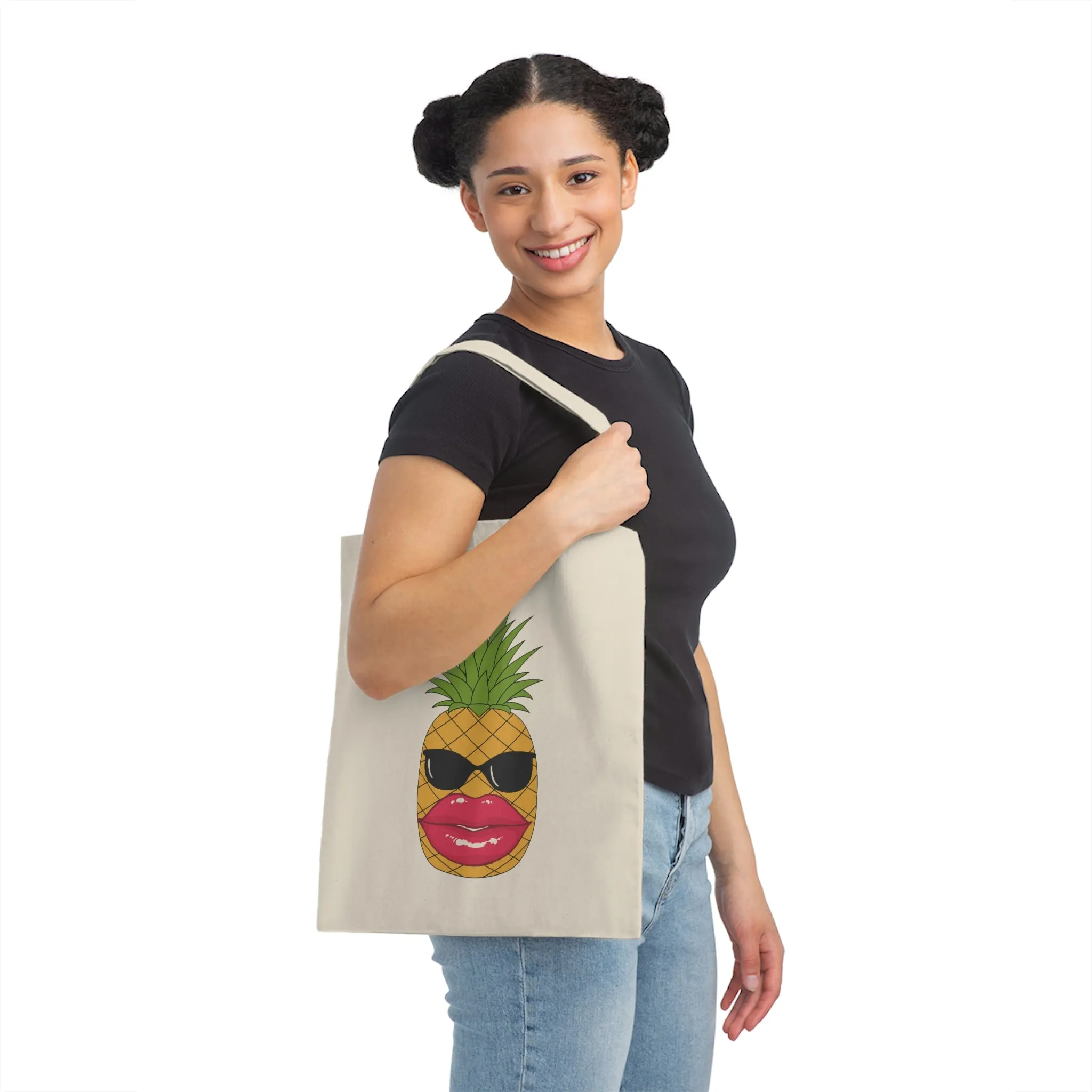 Canvas Tote Bag, Bougie Pineapple