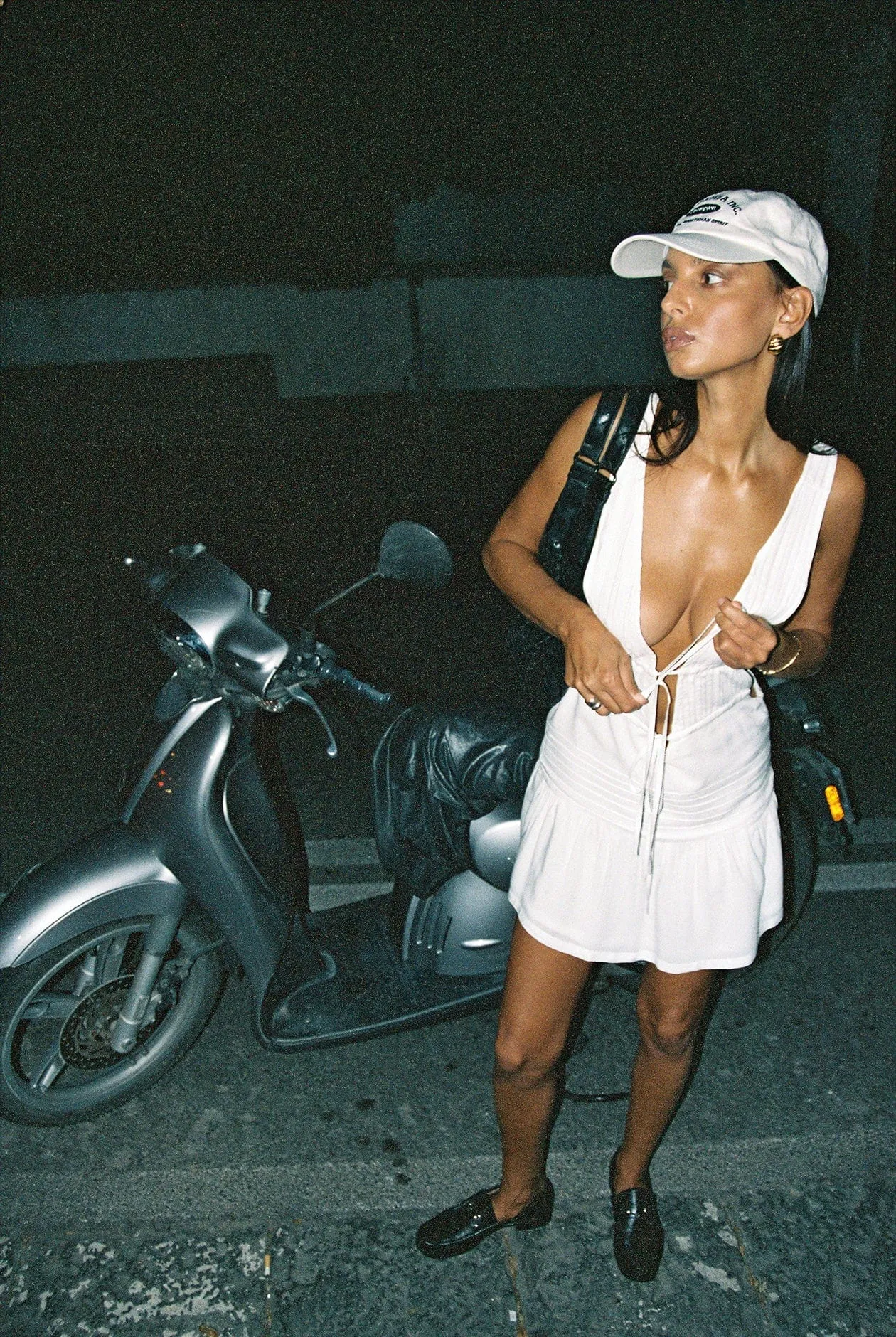CAPRI dress- bianco