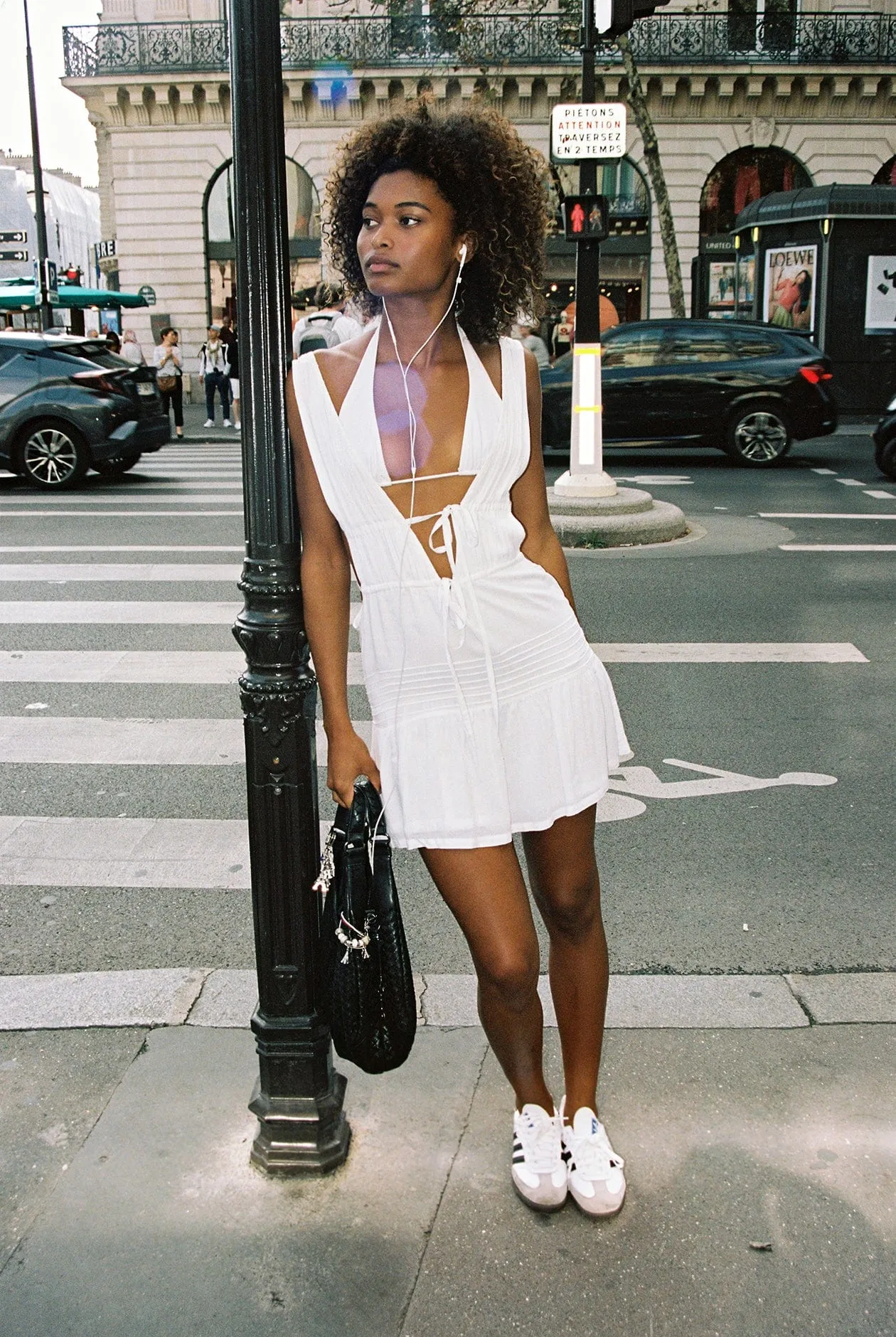 CAPRI dress- bianco