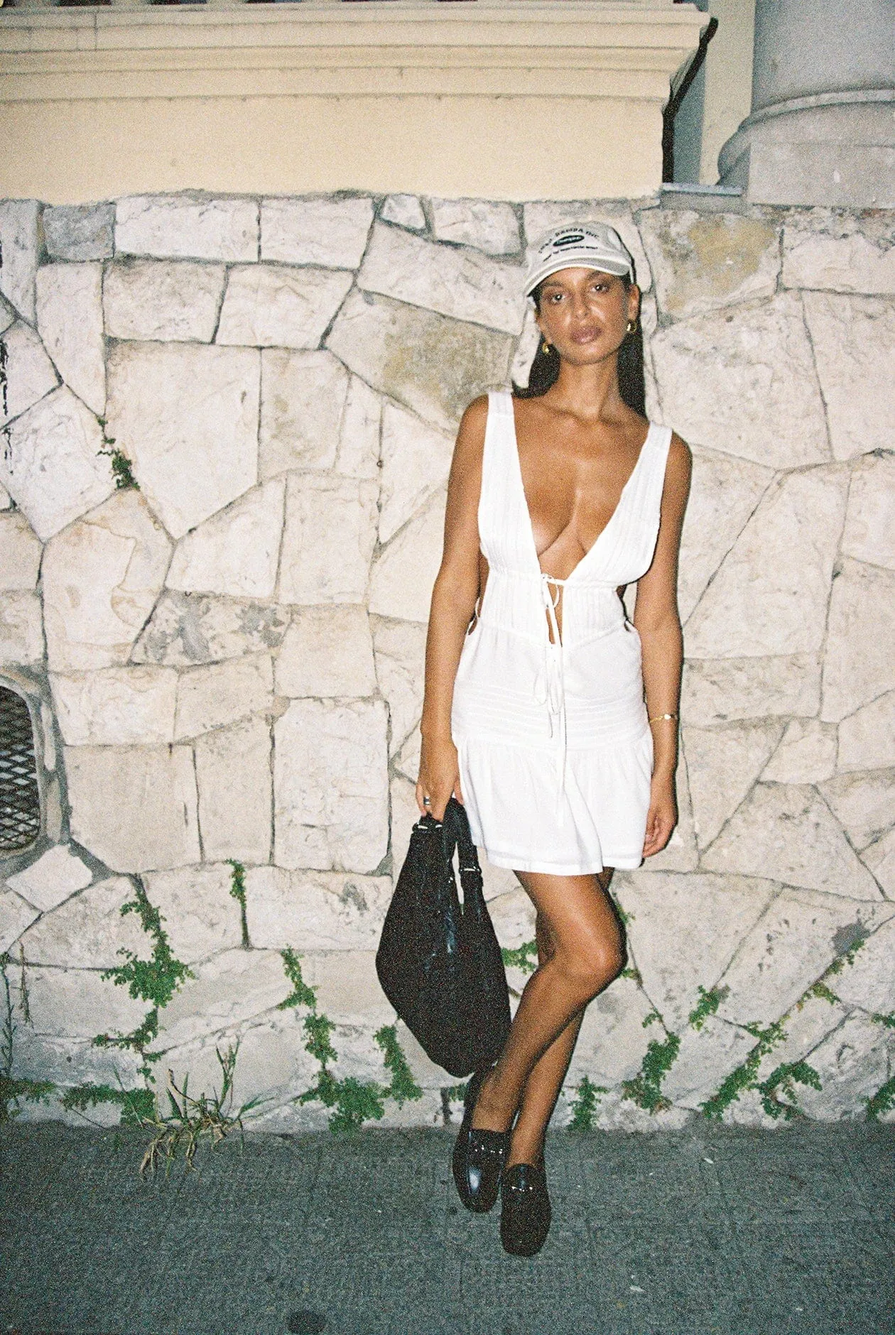 CAPRI dress- bianco