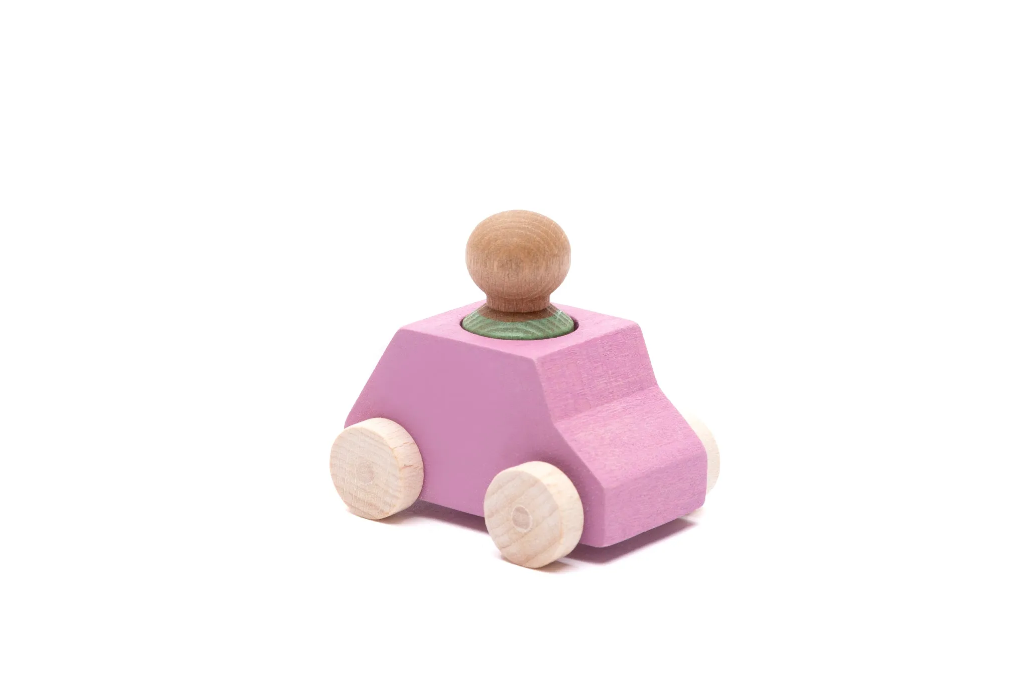 Car Mint with Pink Figure