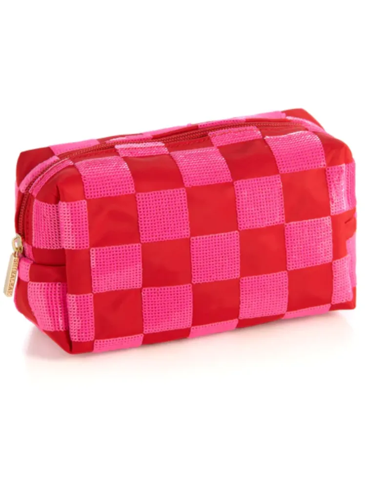 Cara Cosmetic Pouch - Check