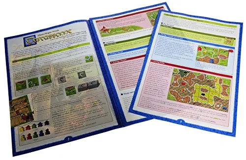 Carcassonne Game (New Edition)_ for 2 to 5 Players _ Includes River Expansion & The Abbot Expansion  by Z-Man Games