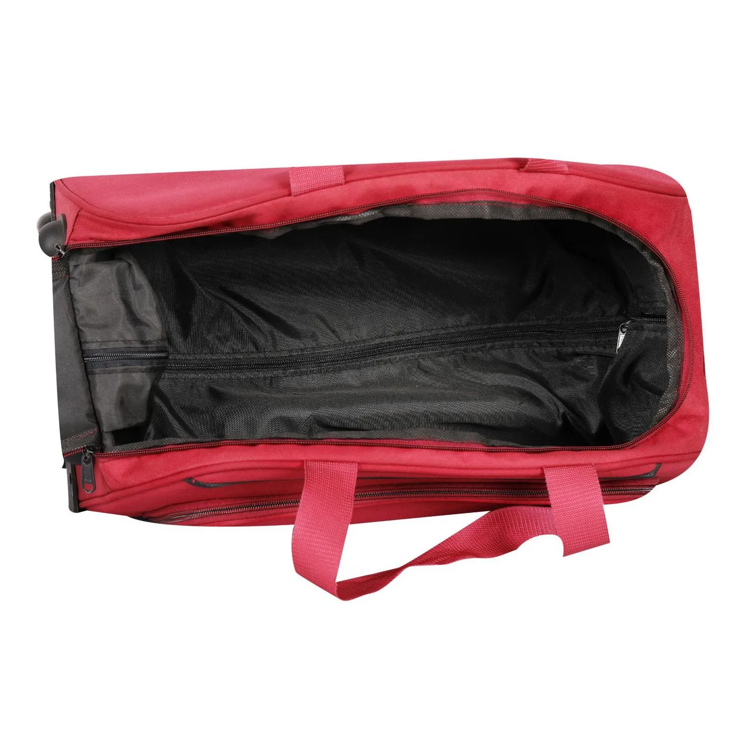 CASTOR Red Duffel wheeler Trolly 55 cms travel bag