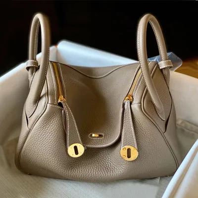 Casual Genuine leather Large size shoulder bags