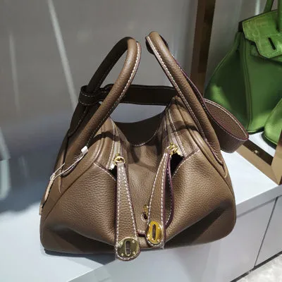 Casual Genuine leather Large size shoulder bags