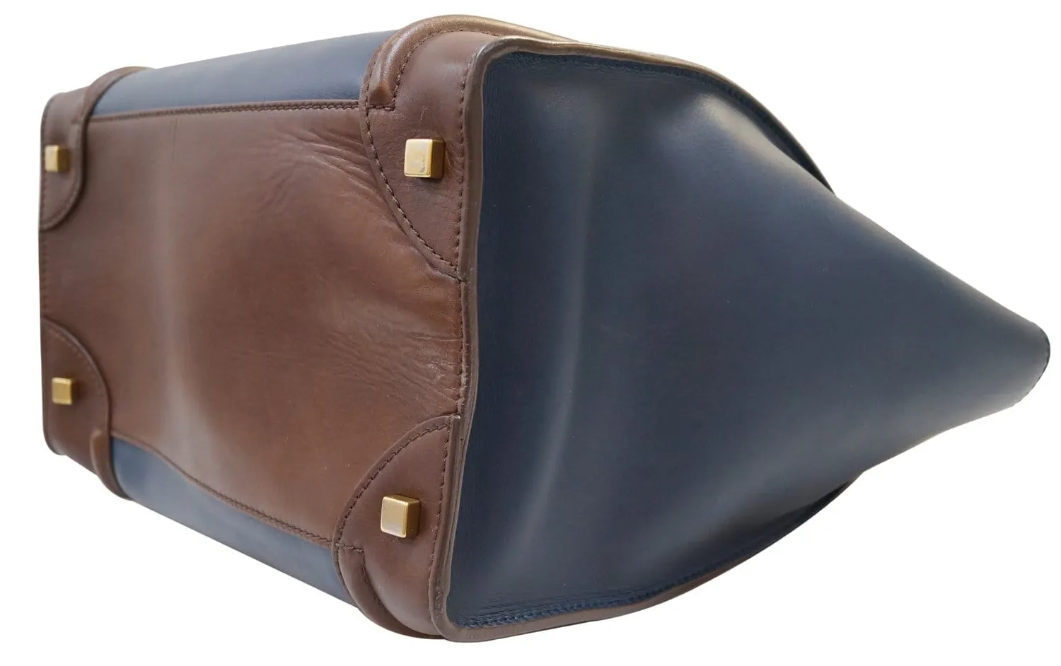 CELINE Phoebe Philo Tricolor Mini Luggage Tote Bag