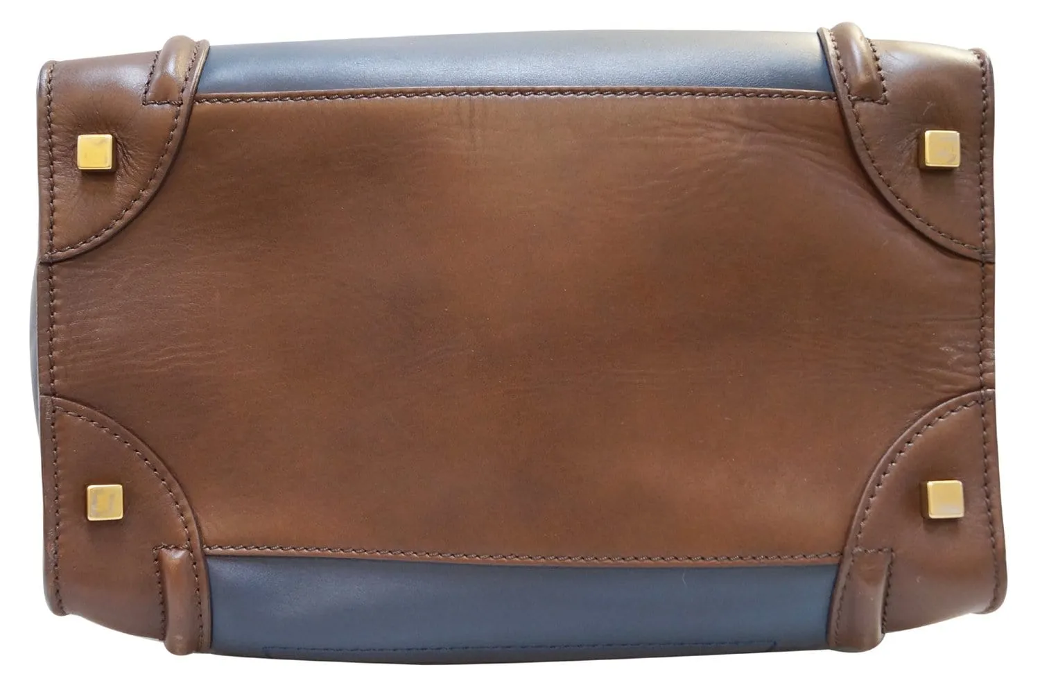 CELINE Phoebe Philo Tricolor Mini Luggage Tote Bag