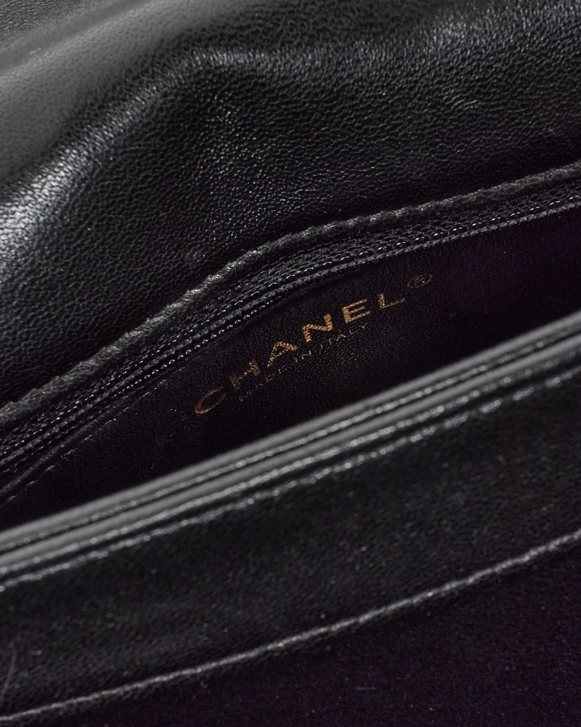 Chanel Black Lambskin Medium Trendy CC Top Handle Bag GHW