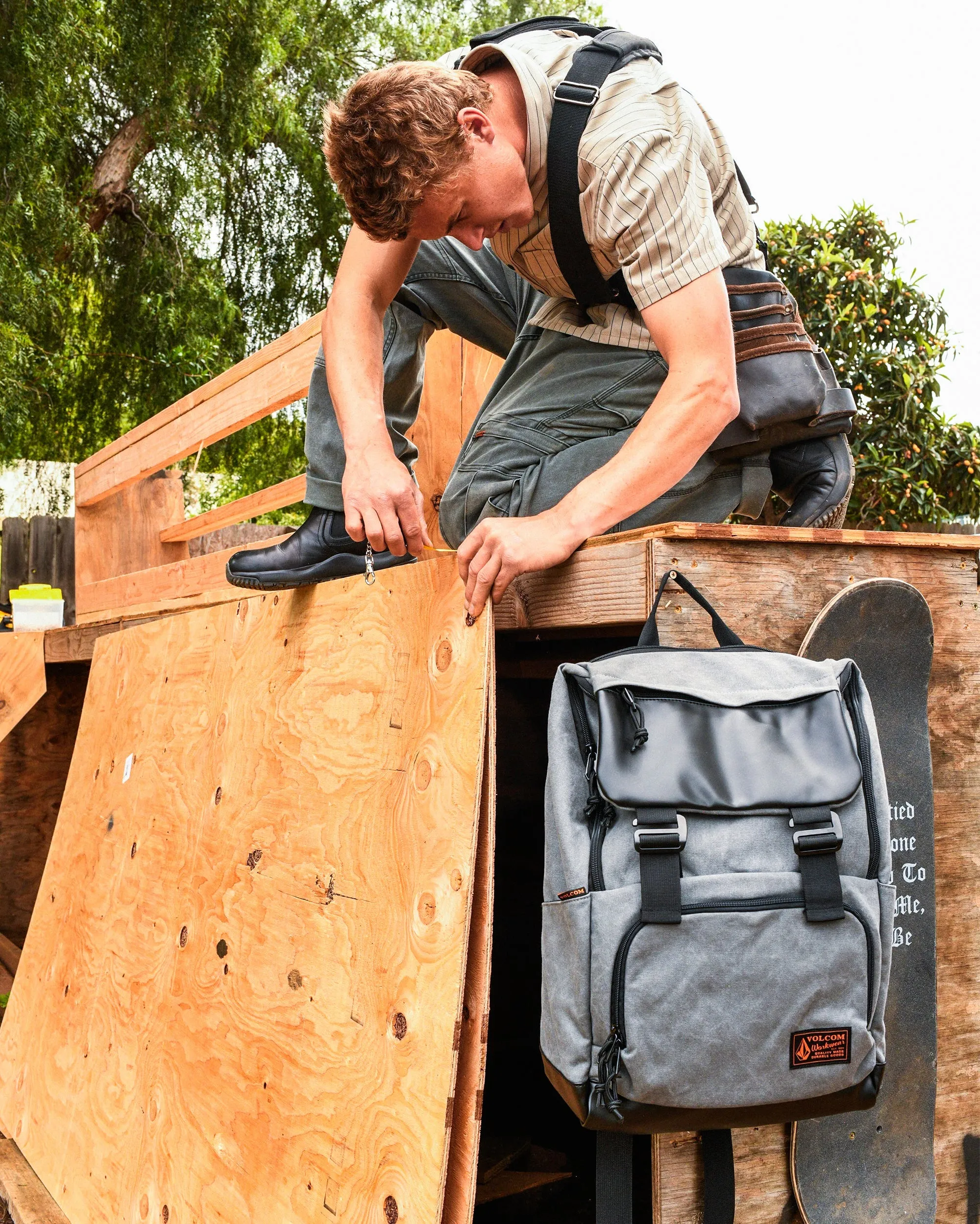 Charter Ruck Backpack - GREY
