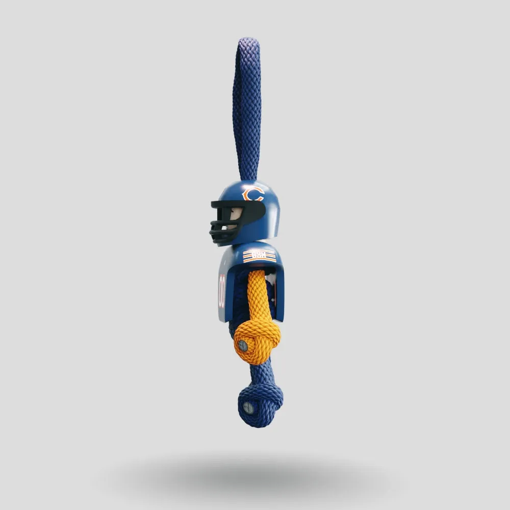 Chicago Bears Paracord Buddy Keychain