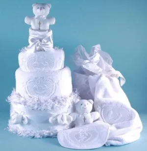 Christening Diaper Cake Baby Gift