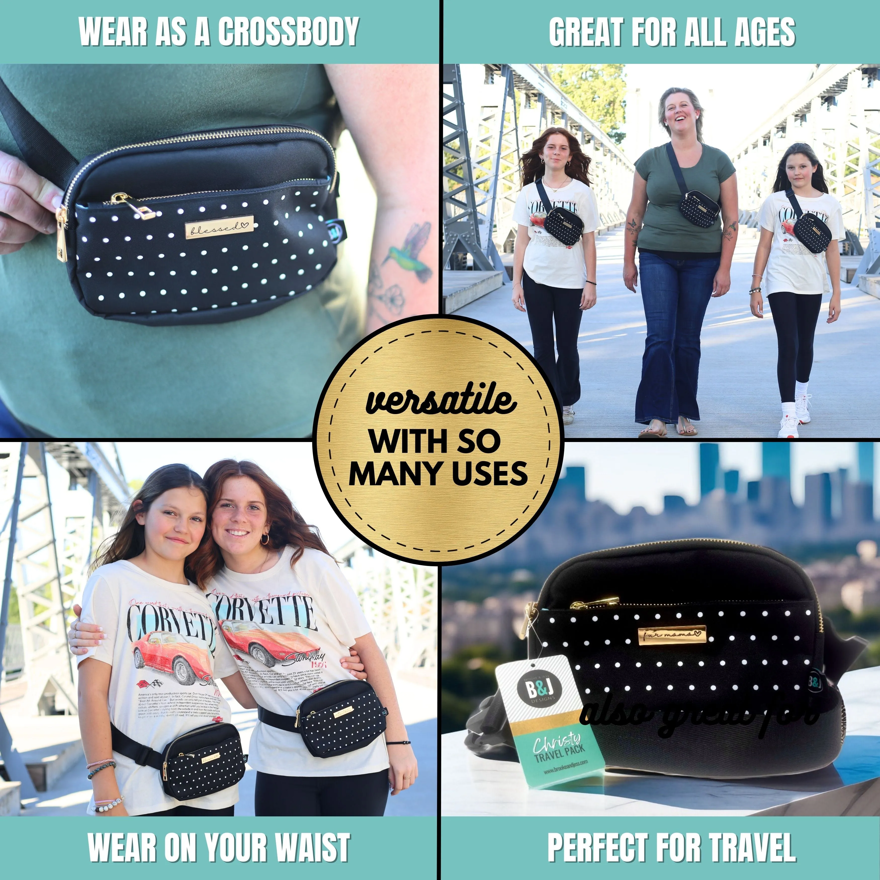 Christy Travel Fanny Pack (Chaos Coordinator)