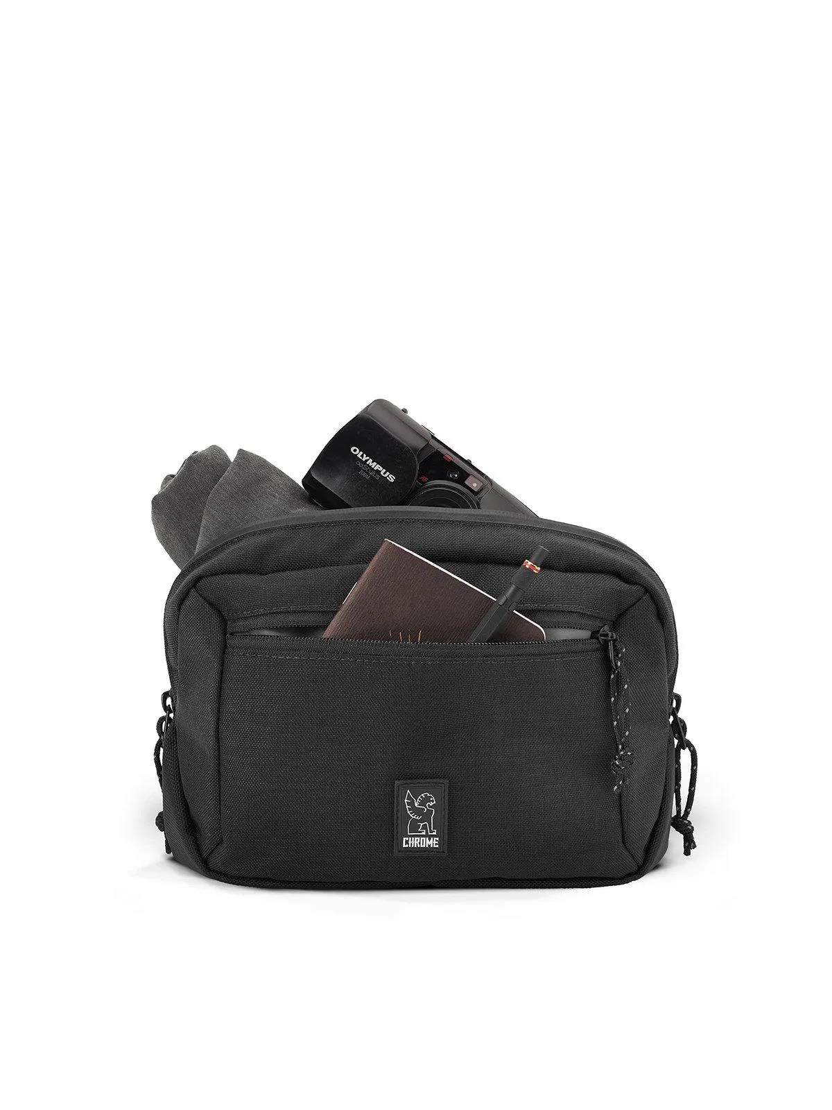 Chrome Industries Ziptop Waistpack Black