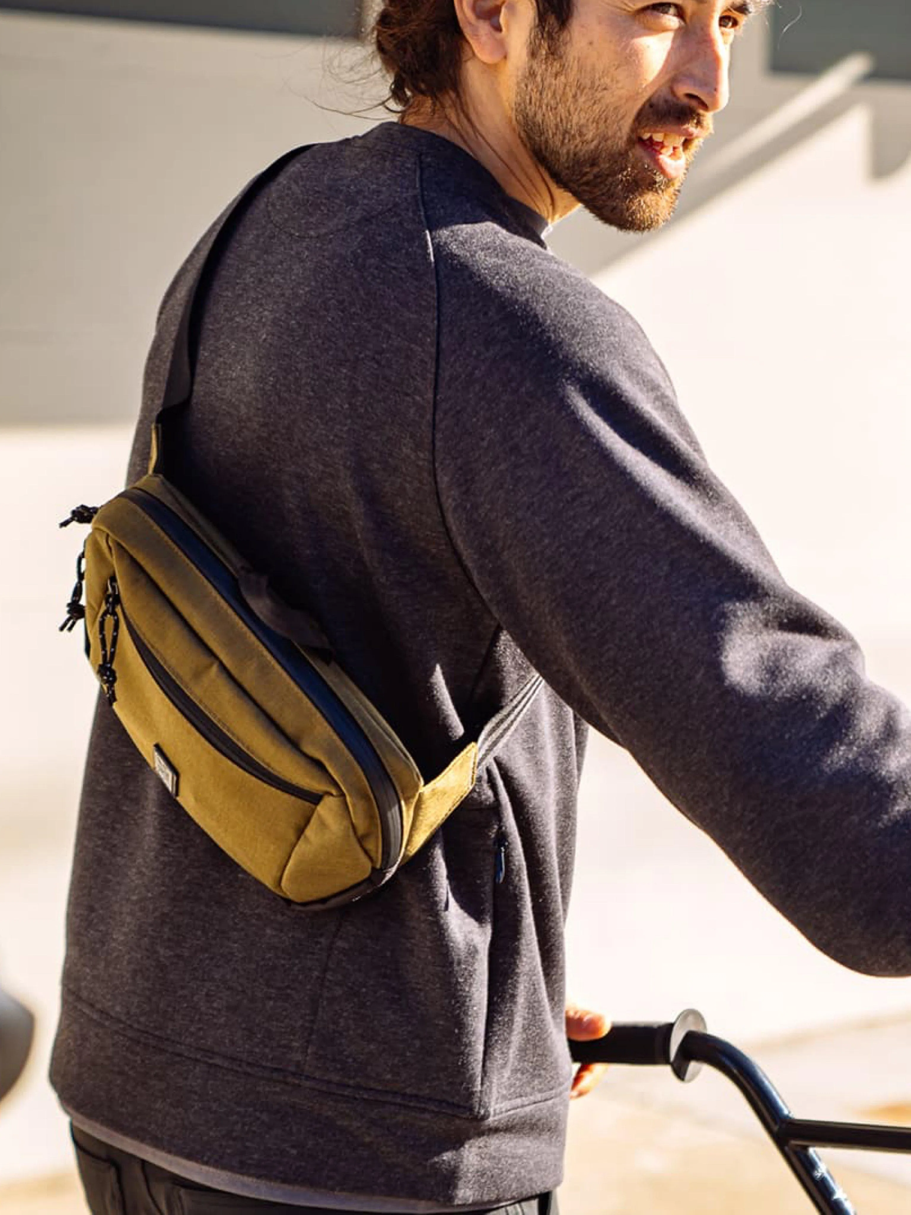 Chrome Industries Ziptop Waistpack Black