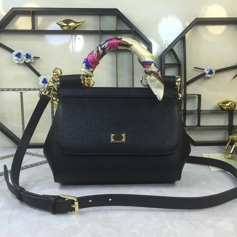 classic designer ladies new leather luxury handbag