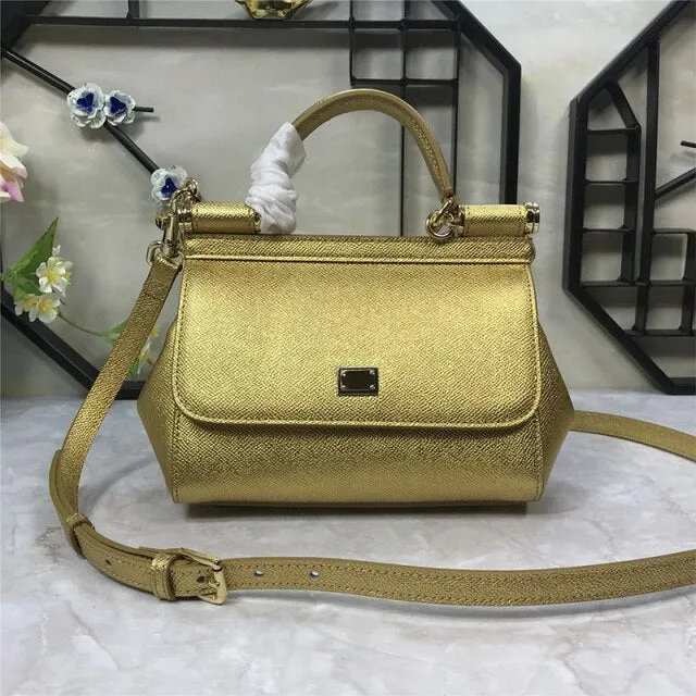 classic designer ladies new leather luxury handbag