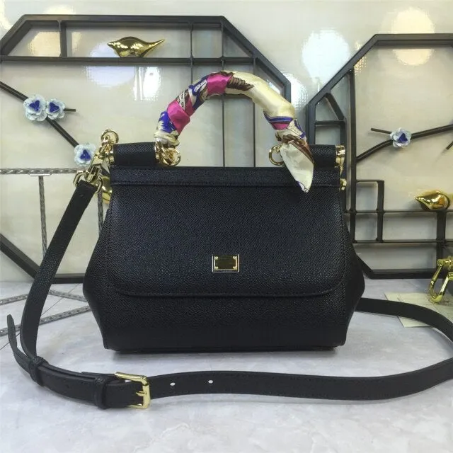classic designer ladies new leather luxury handbag