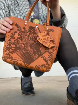 Classic Mini Tote: Aquarius Zodiac