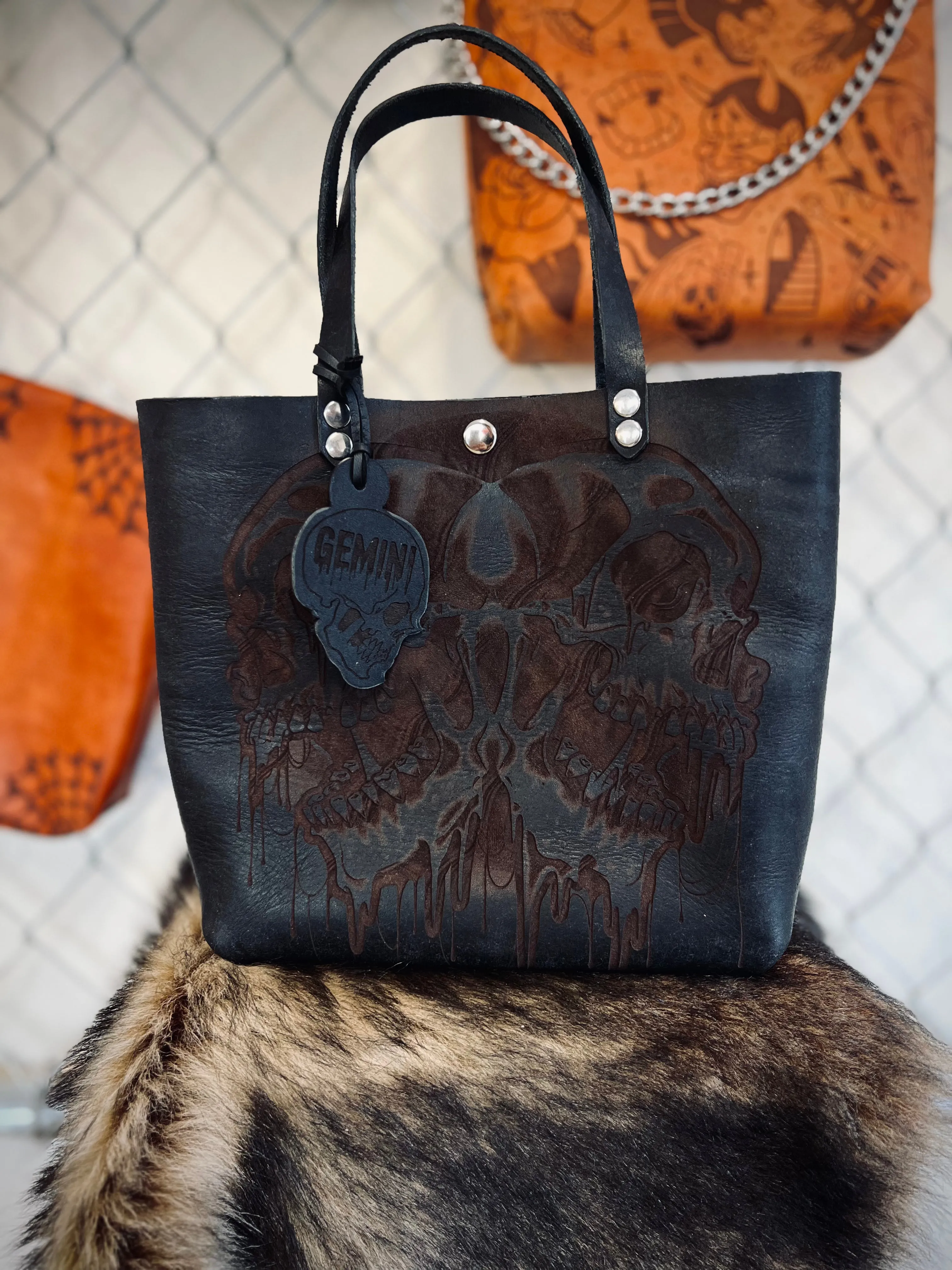 Classic Mini Tote: Gemini Zodiac