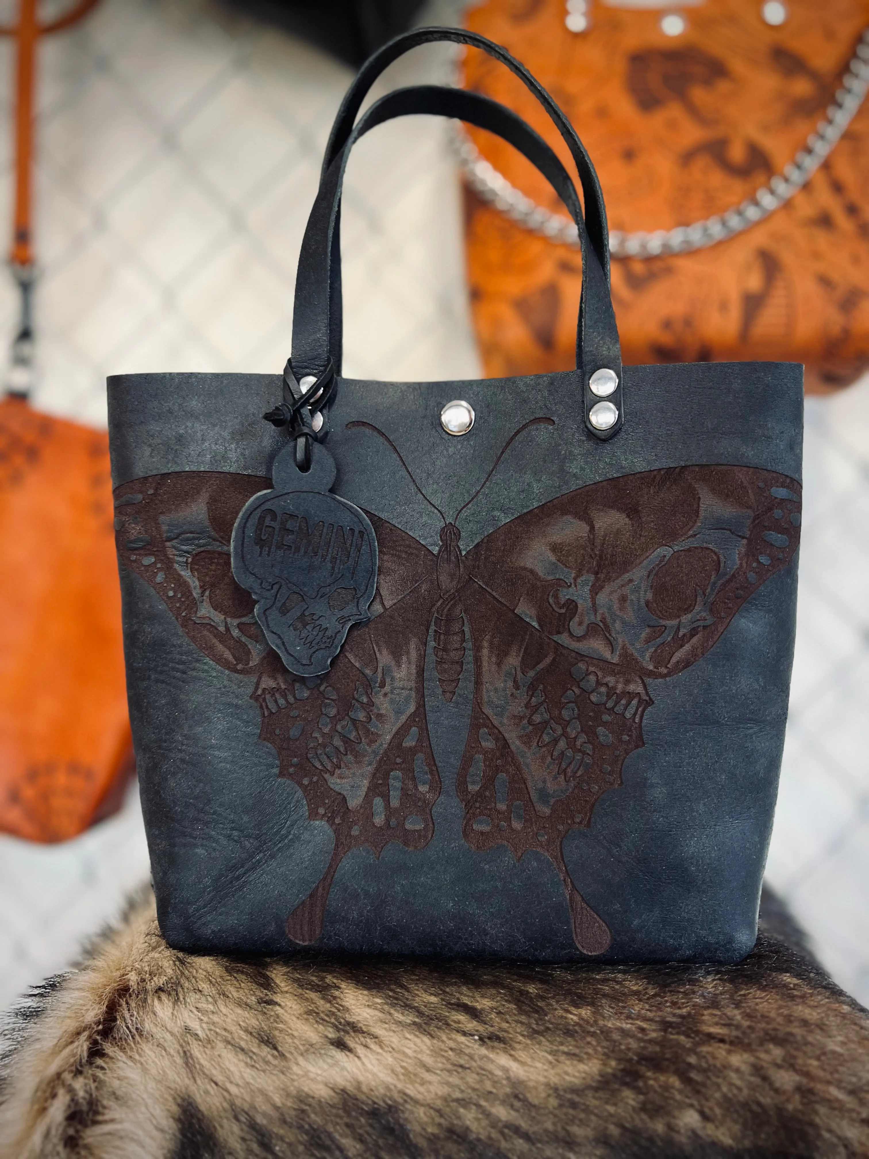 Classic Mini Tote: Gemini Zodiac