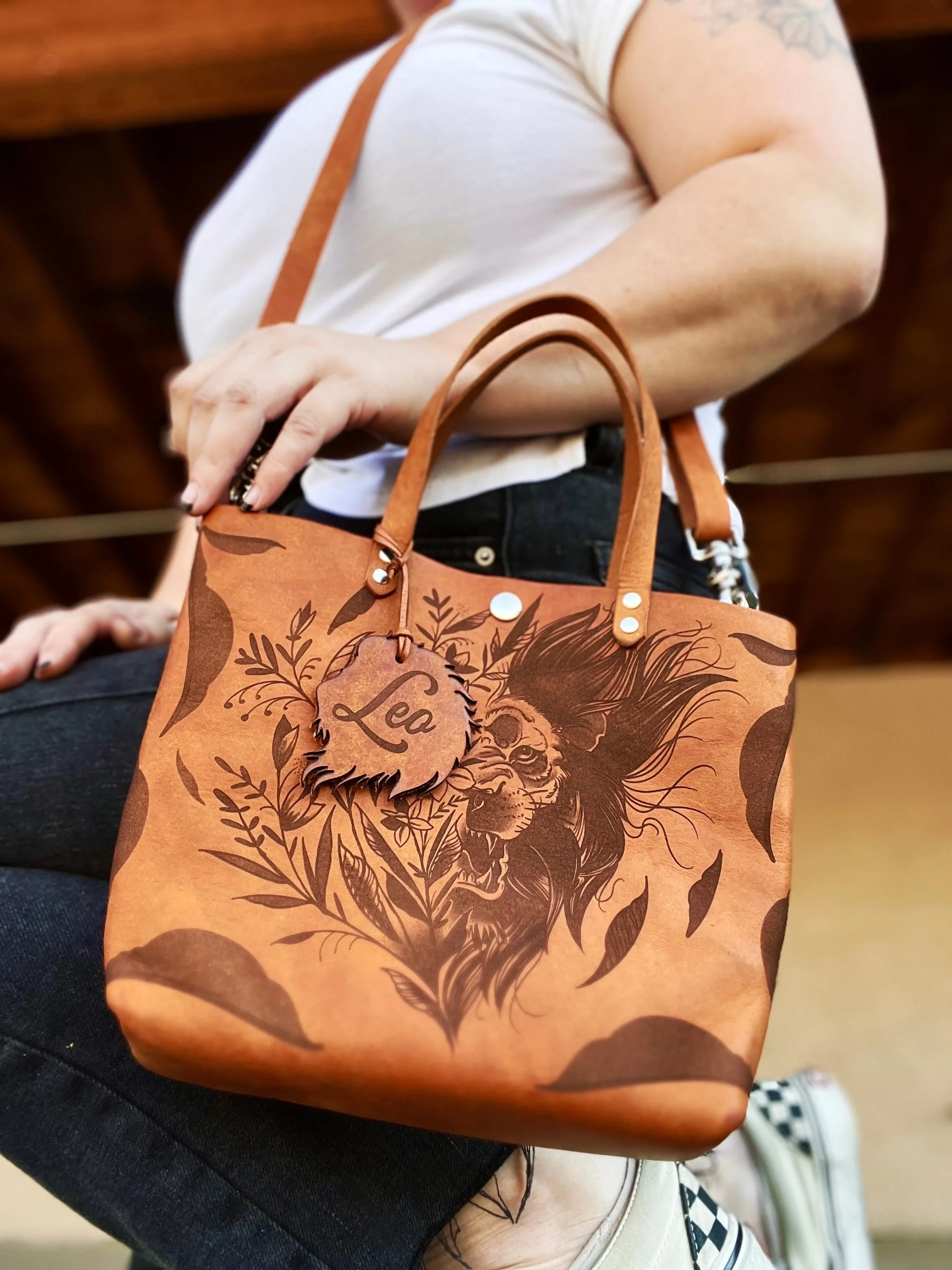 Classic Mini Tote: Leo Zodiac