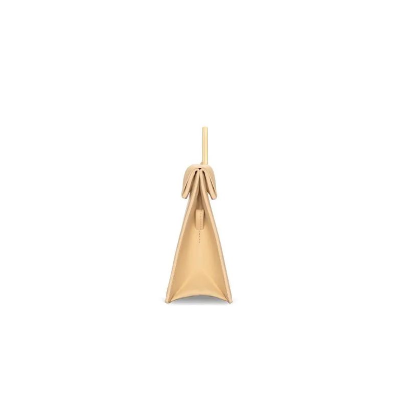 Click Mini Top Handle Bag - Apricot