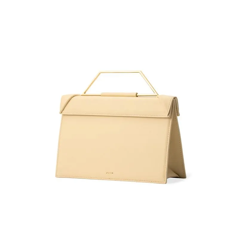 Click Mini Top Handle Bag - Apricot