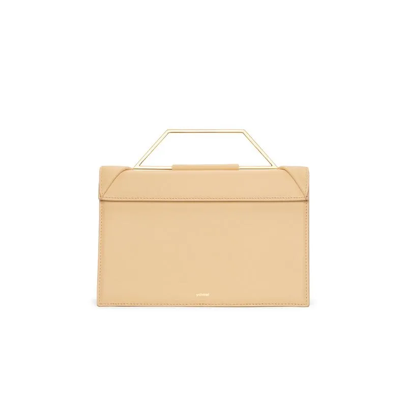 Click Mini Top Handle Bag - Apricot