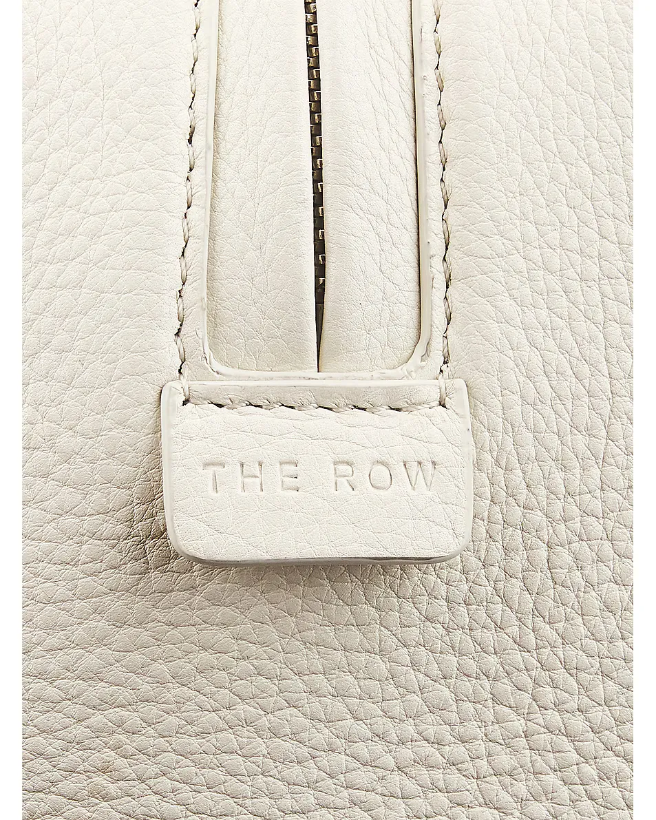 Clovis Toiletry Pouch in Ivory Leather