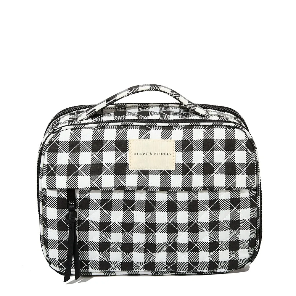 Companion Cosmetic Black Gingham