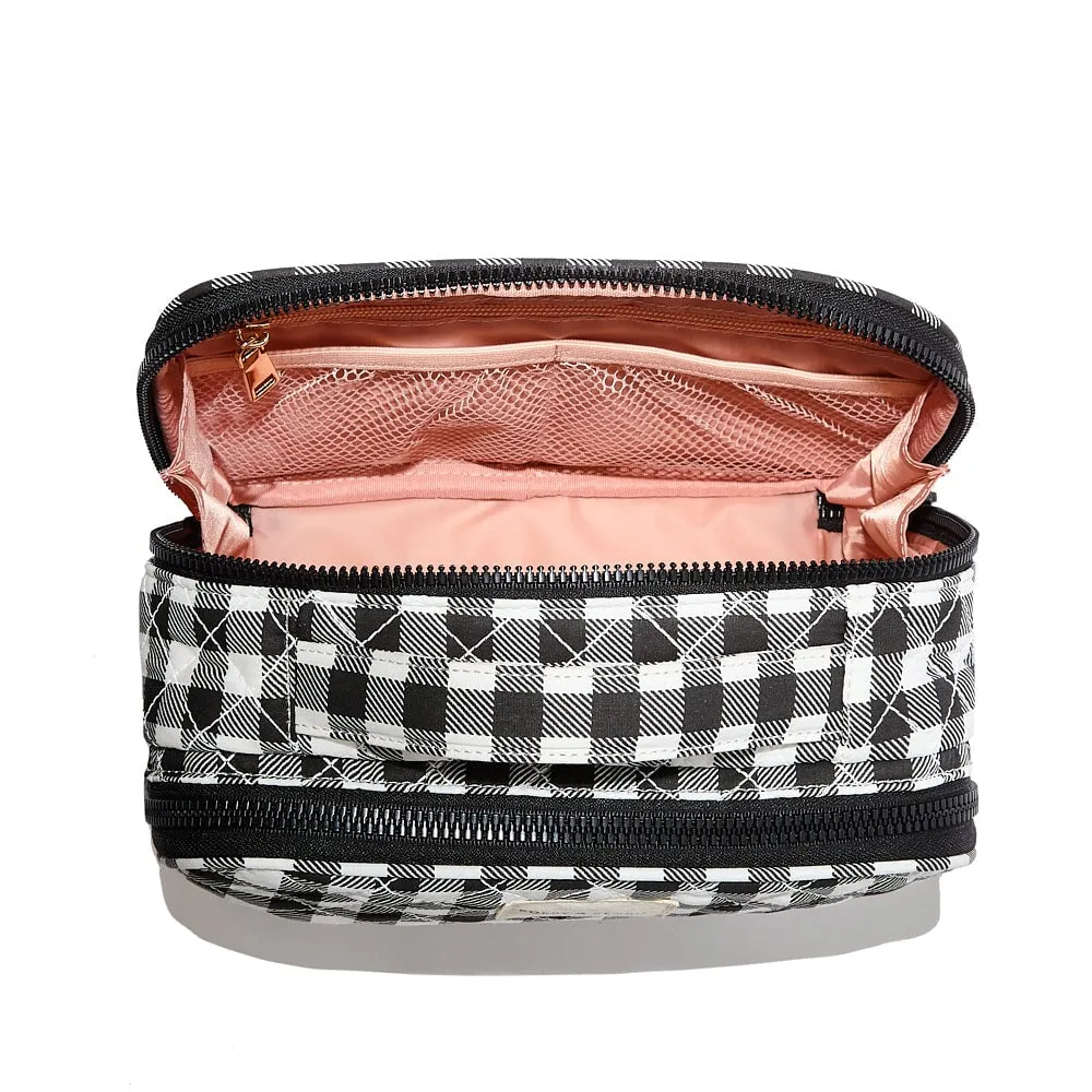 Companion Cosmetic Black Gingham