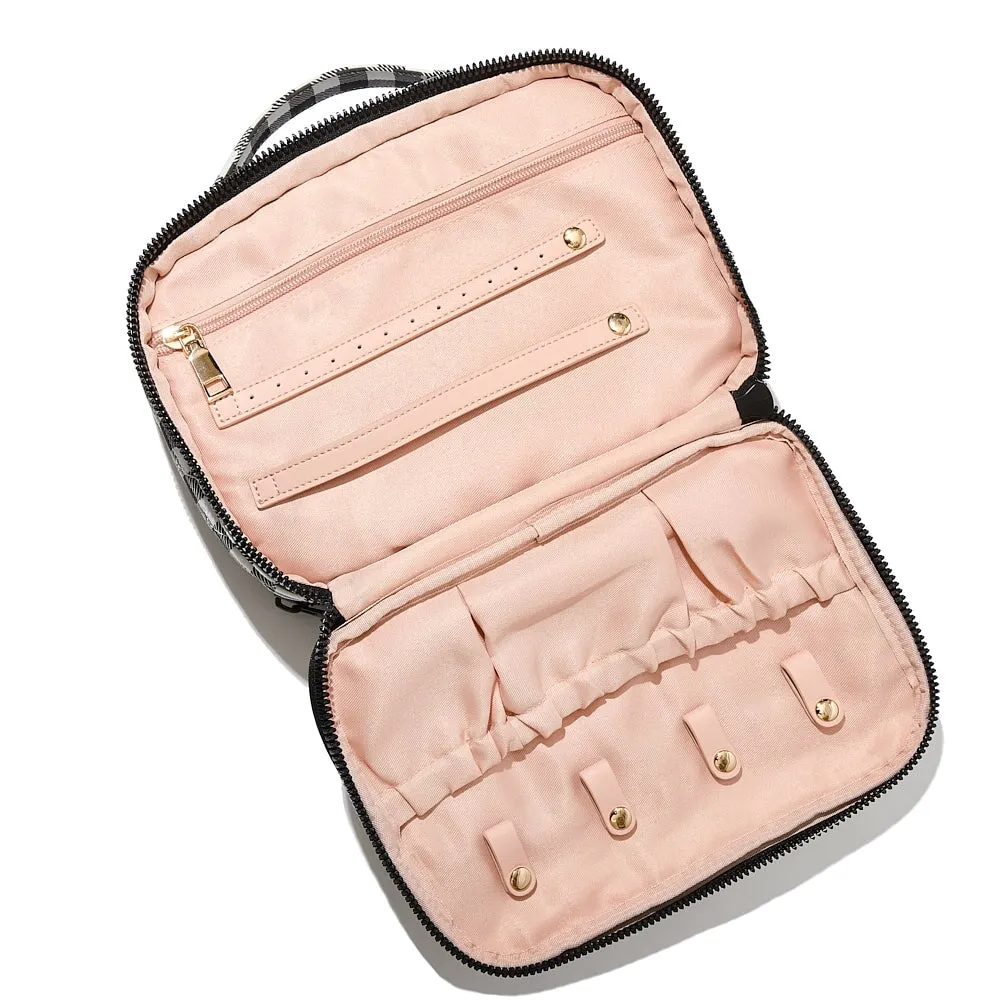 Companion Cosmetic Black Gingham