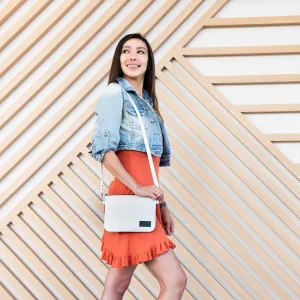 Convertible Purse - Cloud White