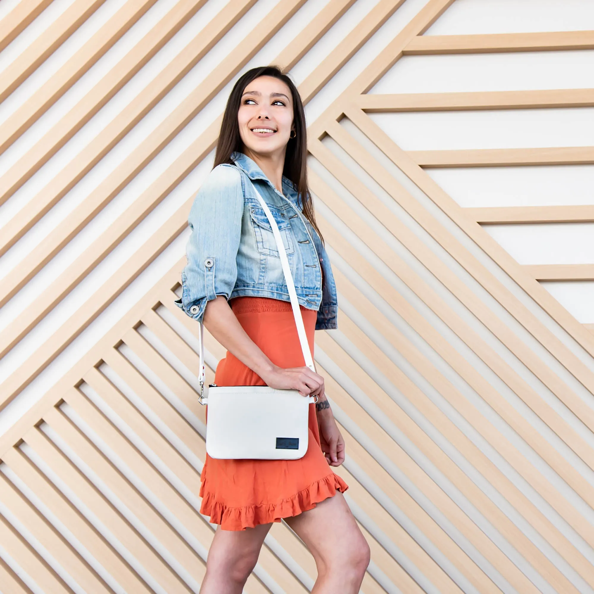 Convertible Purse - Cloud White
