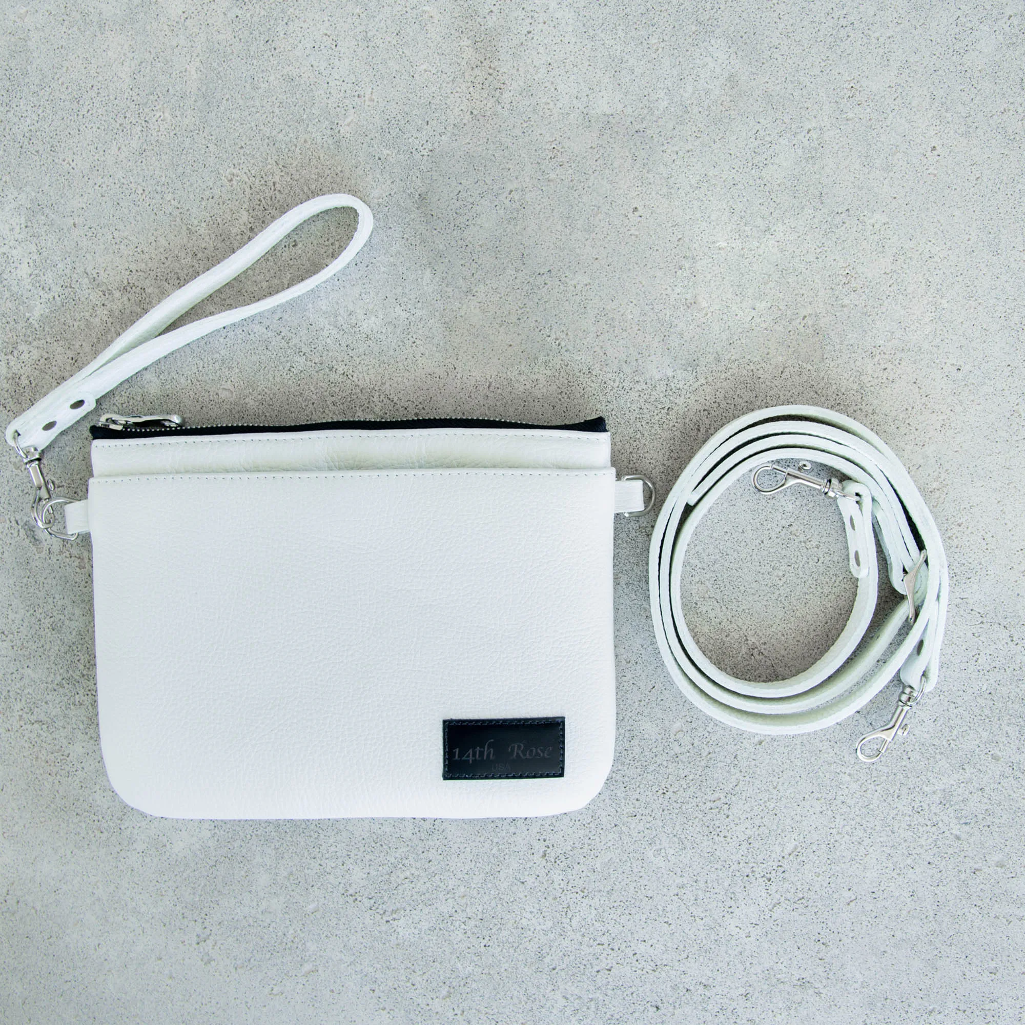 Convertible Purse - Cloud White