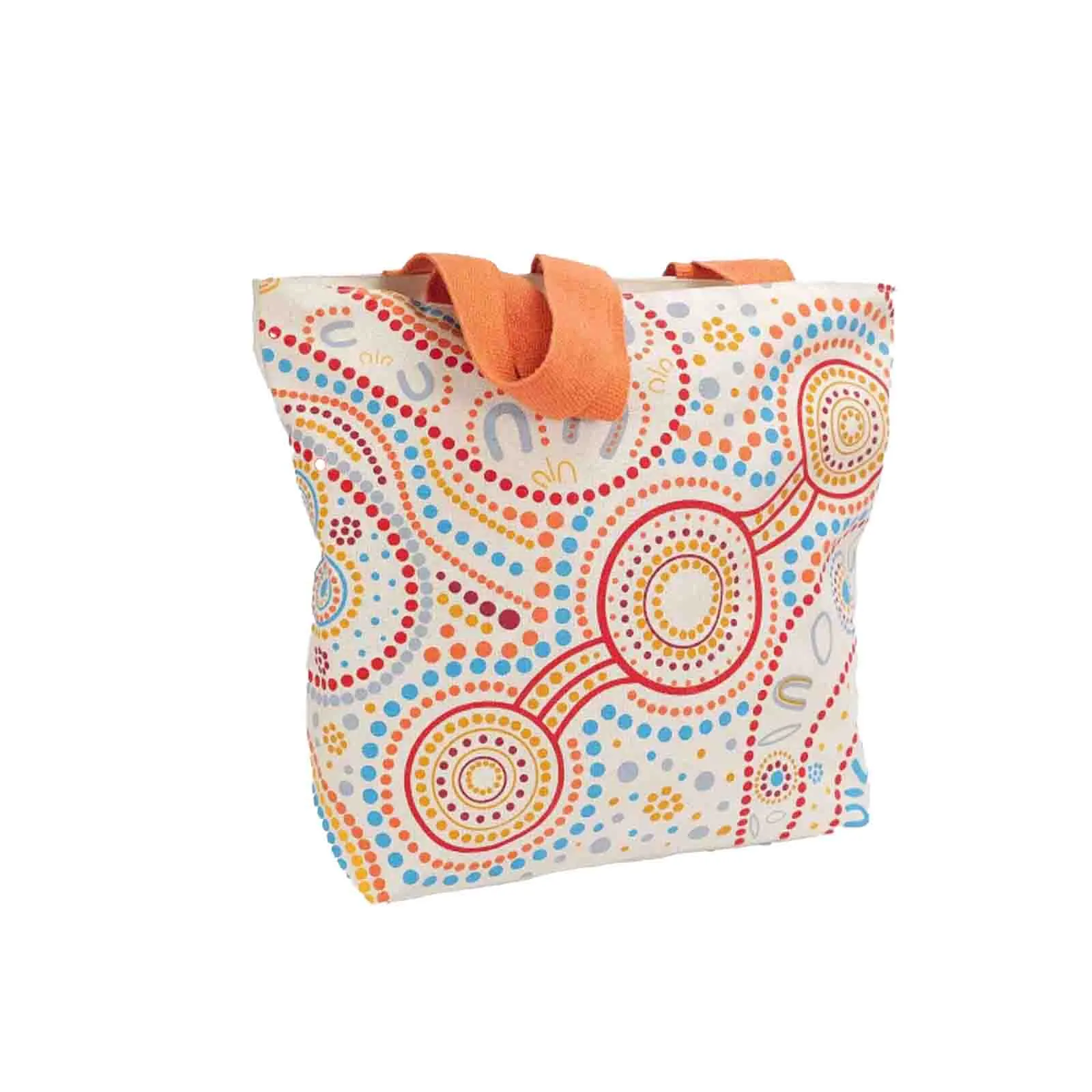 Cotton-Canvas Shopping Bag Stronger Together 39x50cm