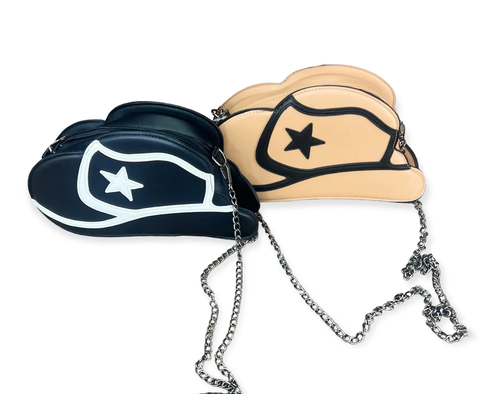 Cowboy Hat Leather Purse