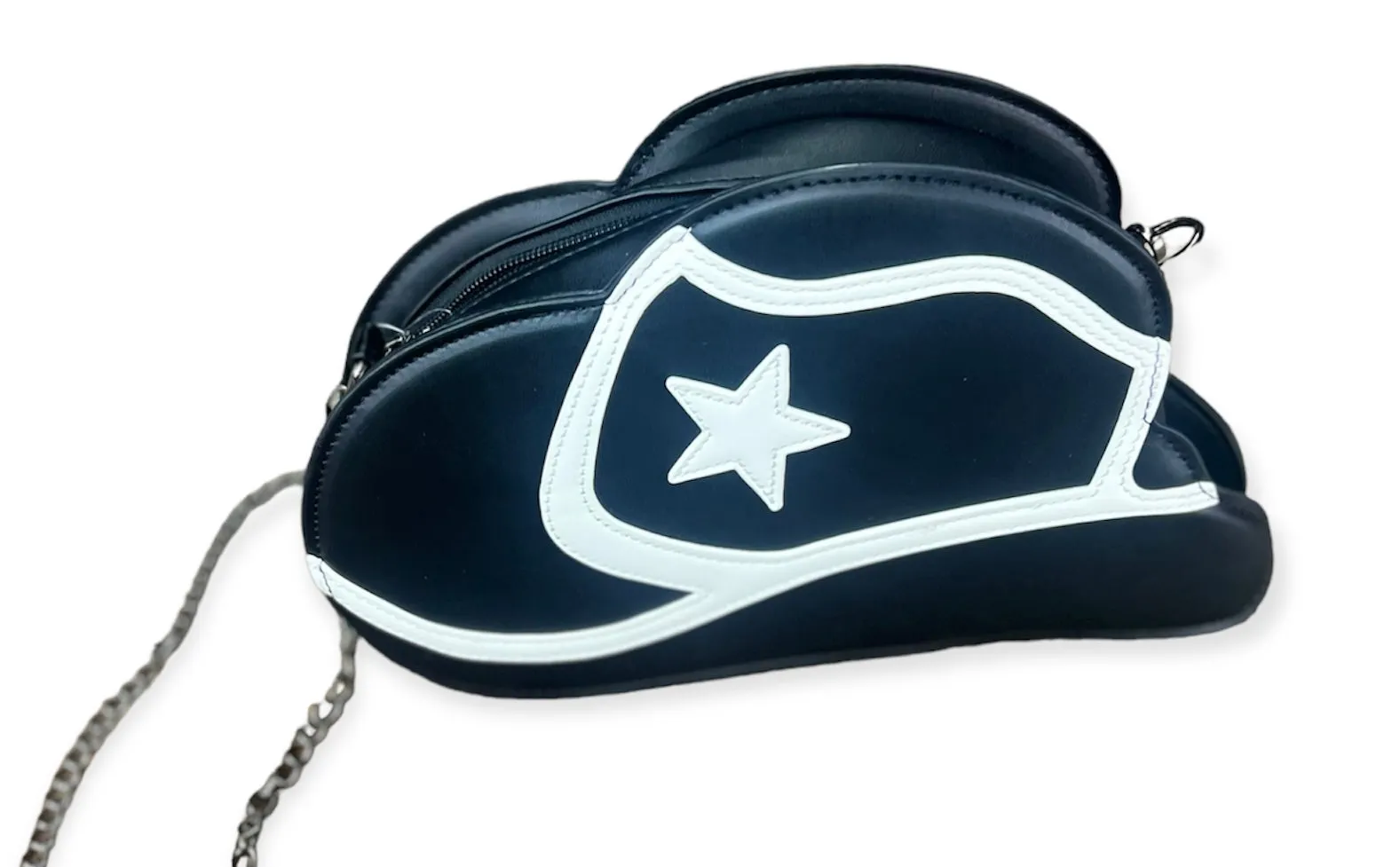 Cowboy Hat Leather Purse