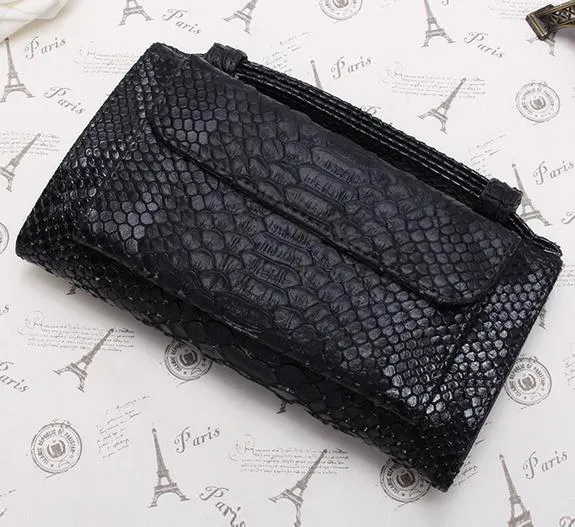 Cowhide Crocodile Leather Cross-body Handbags