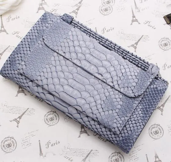 Cowhide Crocodile Leather Cross-body Handbags