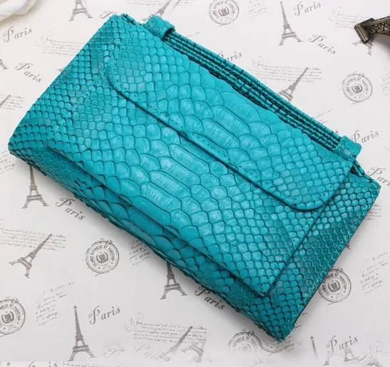 Cowhide Crocodile Leather Cross-body Handbags