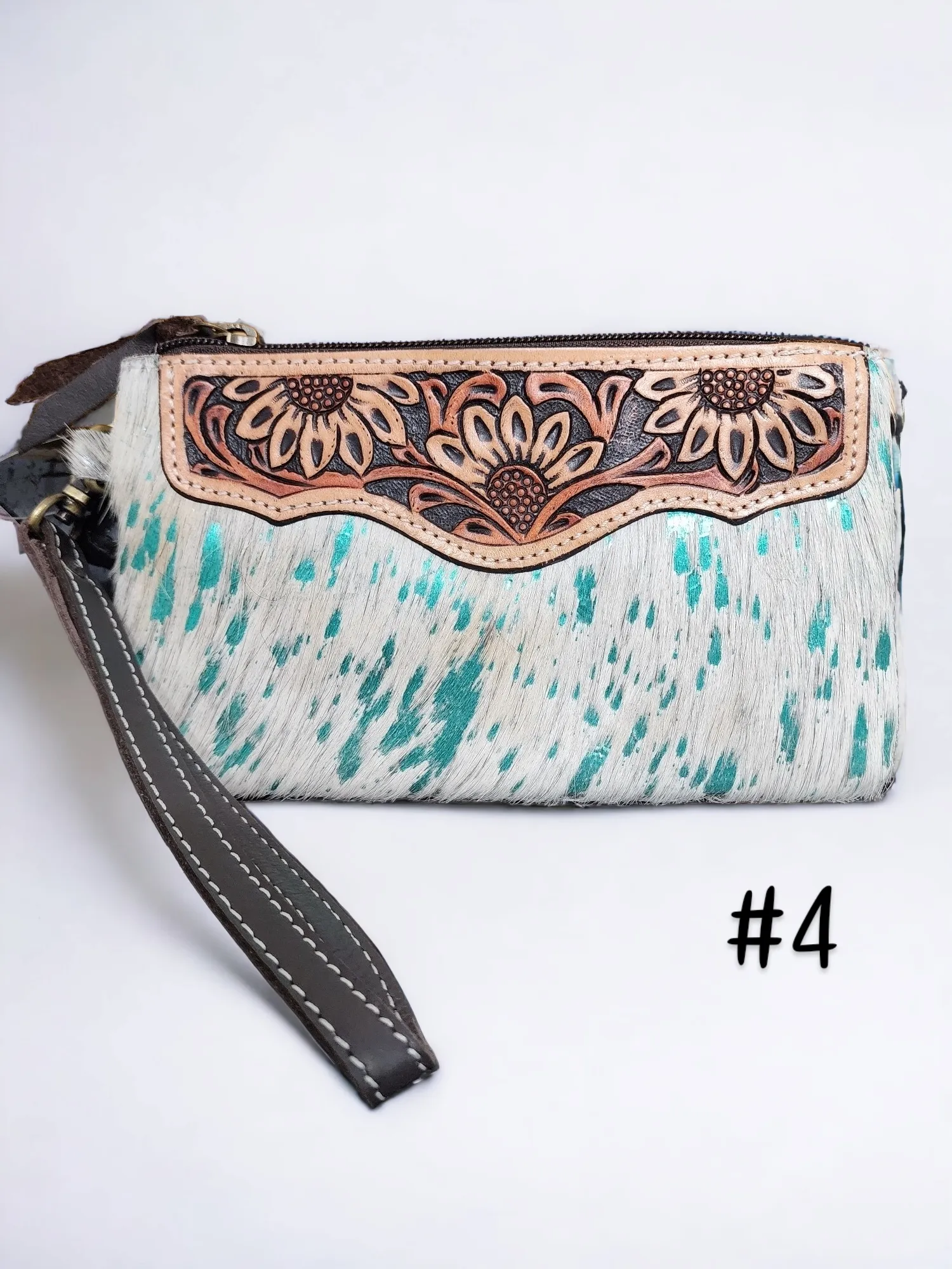 Cowhide Leather Purse - Various Designs