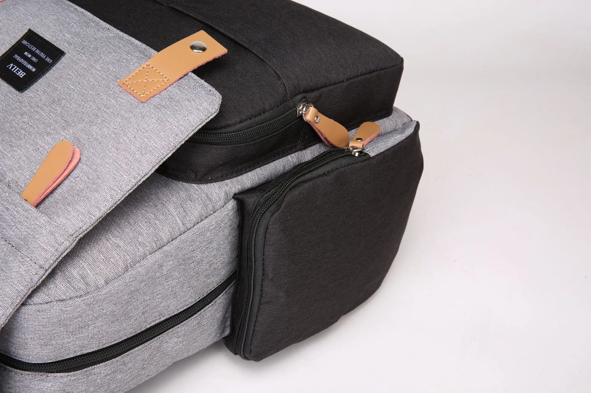 Cyflymder Mommy Diaper Bags Mother Large Capacity Travel Nappy Backpacks with Changing Mat Convenient  Baby Nursing Bags